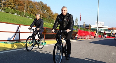 Büyükşehir her yerde bisikleti anlatıyor: Pedal çevir mutlu ol